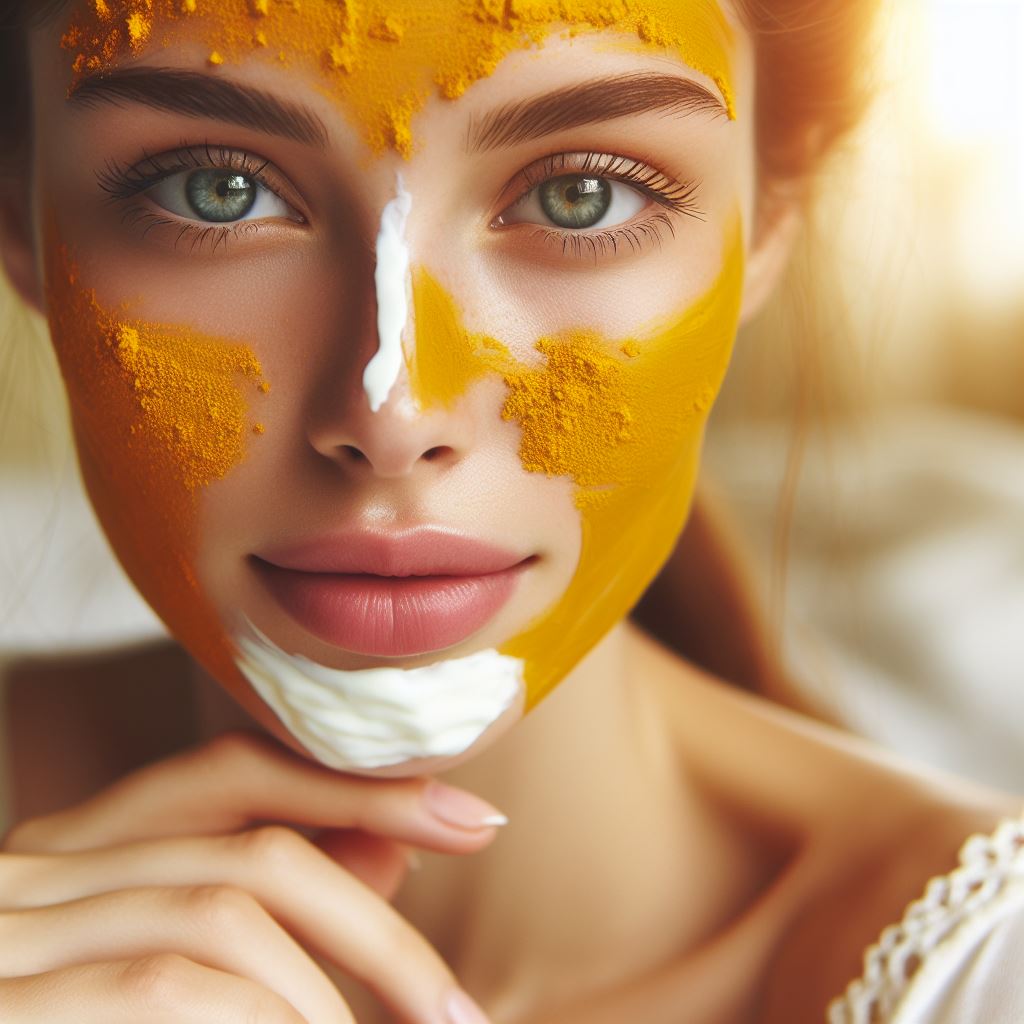 DIY Face Mask Recipes, Turmeric has anti-inflammatory and brightening properties.
Greek yogurt provides a soothing and hydrating effect.