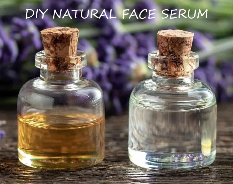 Face Serum: Anti-Aging And Nourishing Recipes number 1 photed in a glass jar
