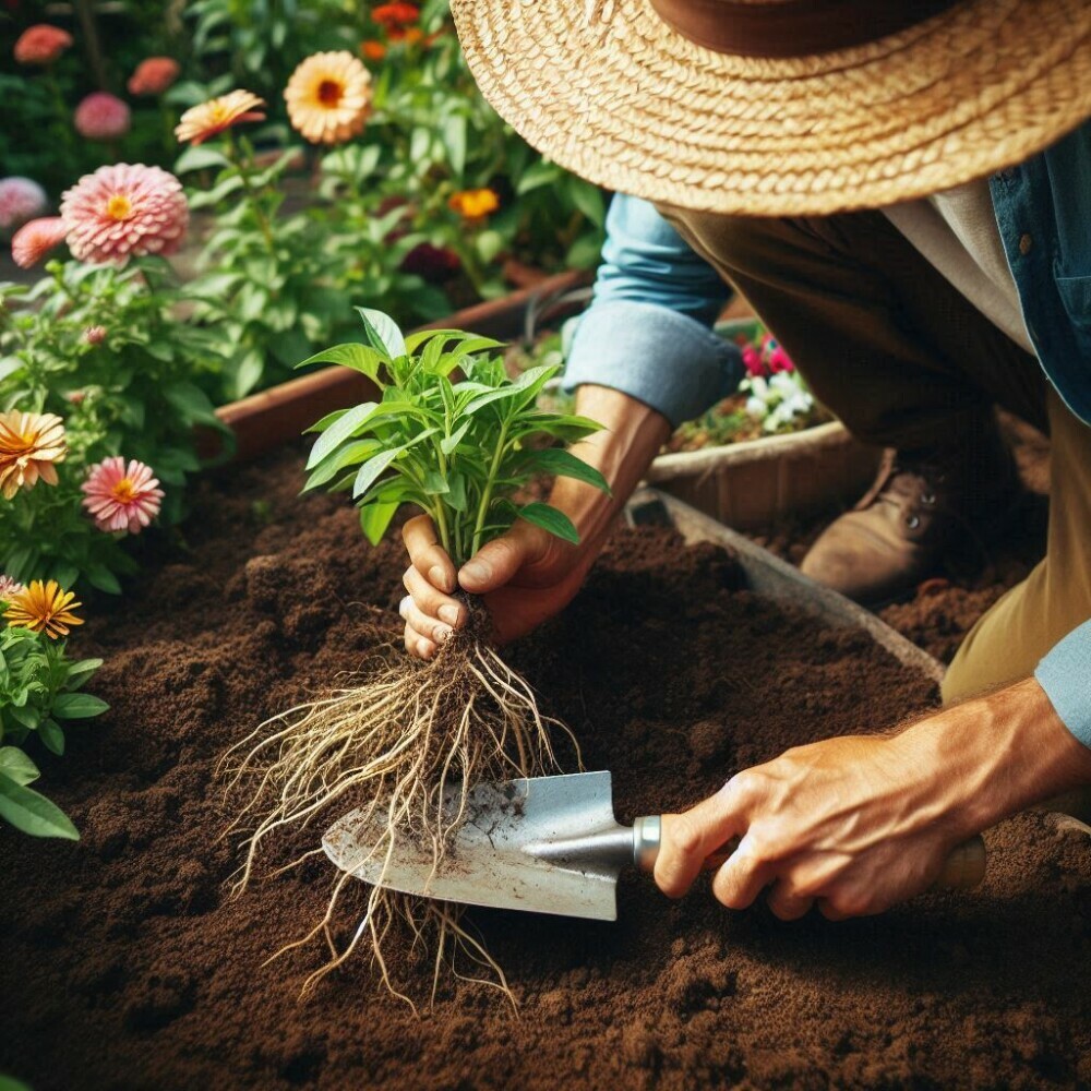 pulling weeds the only solution to weed growth in your garden.Treating The Source Of The Symptoms: A Path To True Healing