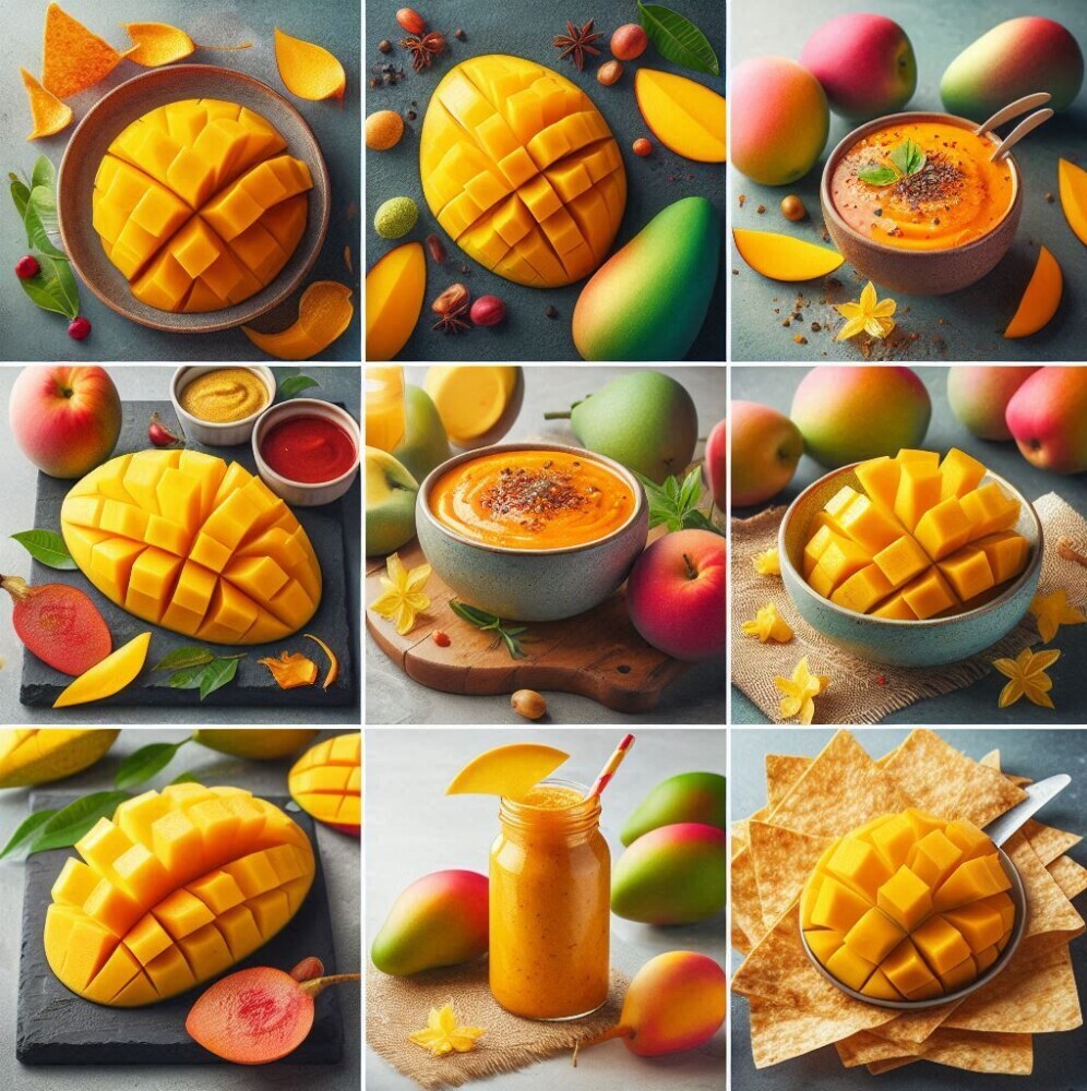 The Hidden Dangers Of Overindulging In Mangoes: A Balanced Approach A list of mango pictured dishes 