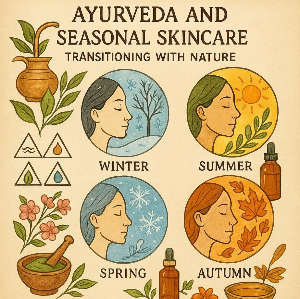 Ayurveda And Seasonal Skincare: Transitioning With Nature As The Seasons Change