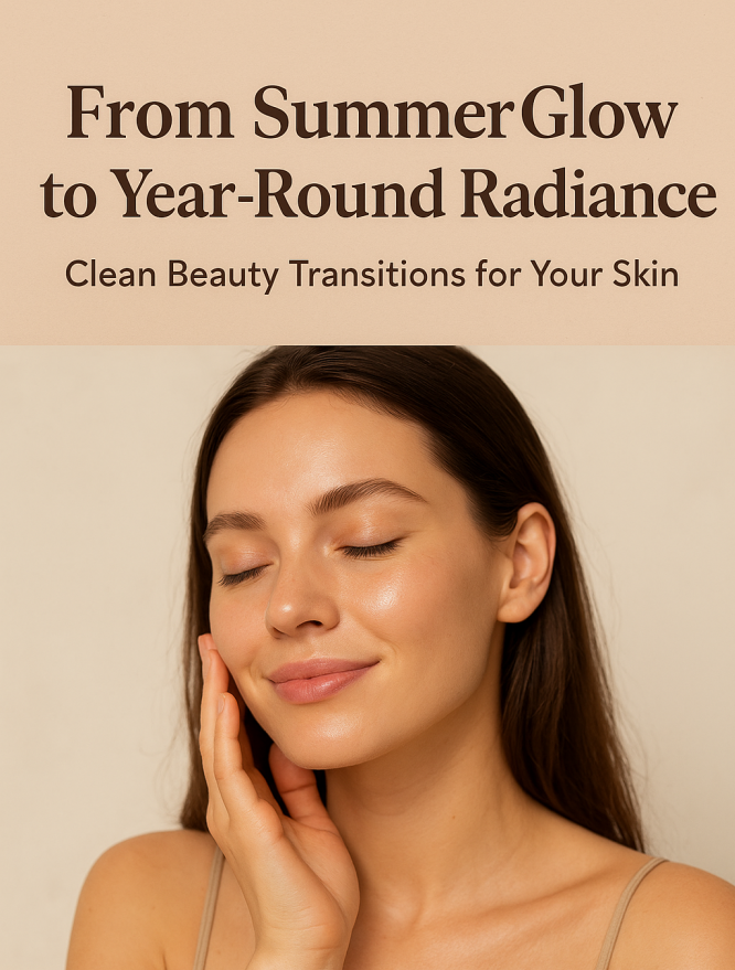 From Summer Glow to Year-Round Radiance: Clean Beauty Transitions for Your Skin